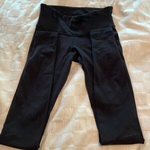 Gently worn black Lululemon leggings